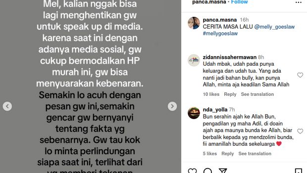 Melly Goeslaw diduga selingkuh dengan polisi