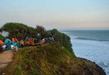 Puncak Guha Garut: Tebing Dramatis, Camping Santai & Laut Lepas dalam Harmoni Alam