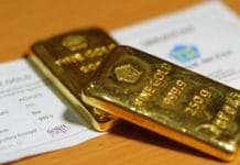 Harga Emas Spot Melemah Jadi Rp 3,440 Per Ons di Tengah Guncangan Global