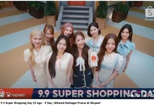 Shopee Gandeng Hearts2Hearts di Kampanye 9.9 Super Shopping Day 2025