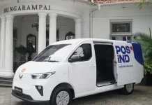 Transformasi Logistik Hijau: Pos Indonesia Gunakan 25 Wuling Mitra EV Blind Van