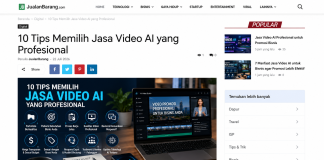 10 Tips Memilih Jasa Video AI yang Profesional 10 Tips Memilih Jasa Video AI yang Profesional