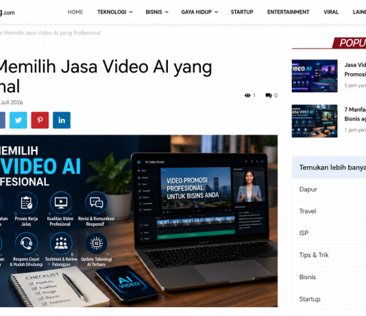 10 Tips Memilih Jasa Video AI yang Profesional 10 Tips Memilih Jasa Video AI yang Profesional
