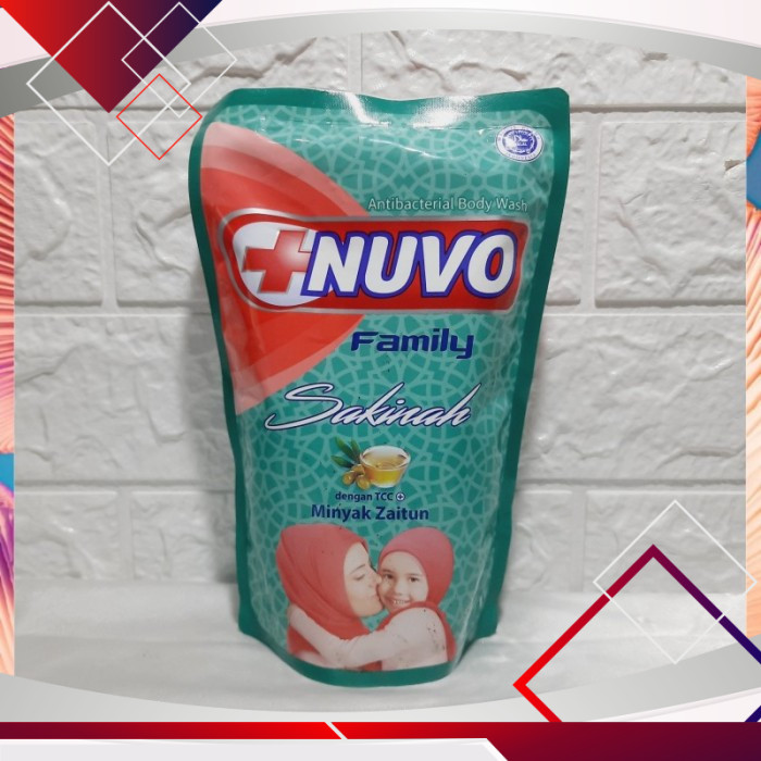 Nuvo Refill Body Wash Family Sakinah 450ml