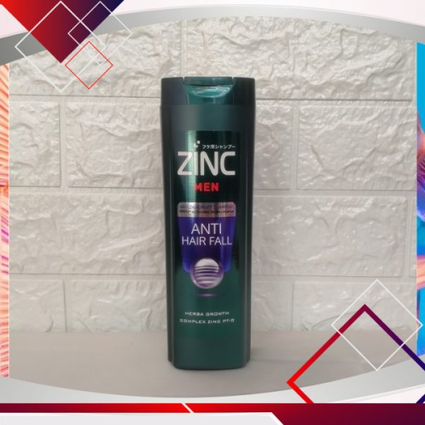 Zinc Shampoo Men Anti Hairfall Herba Growth 340ml