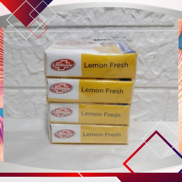 Lifebuoy Bar Soap Lemon Fresh 110gr Isi 4