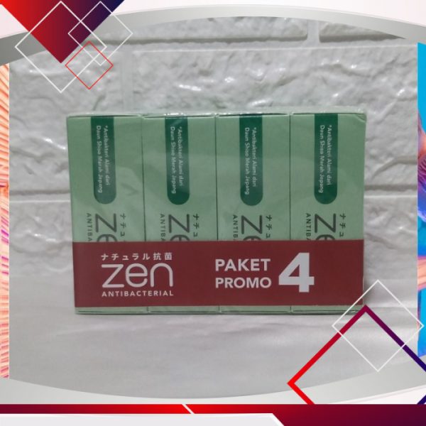 Zen Bar Soap Japanese Red Shiso With Pure Tea Tree 80gr Isi 4