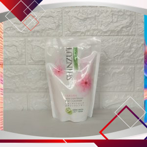 Shinzui Refill Sakura Skin Lightening Body Cleanser 420ml "
