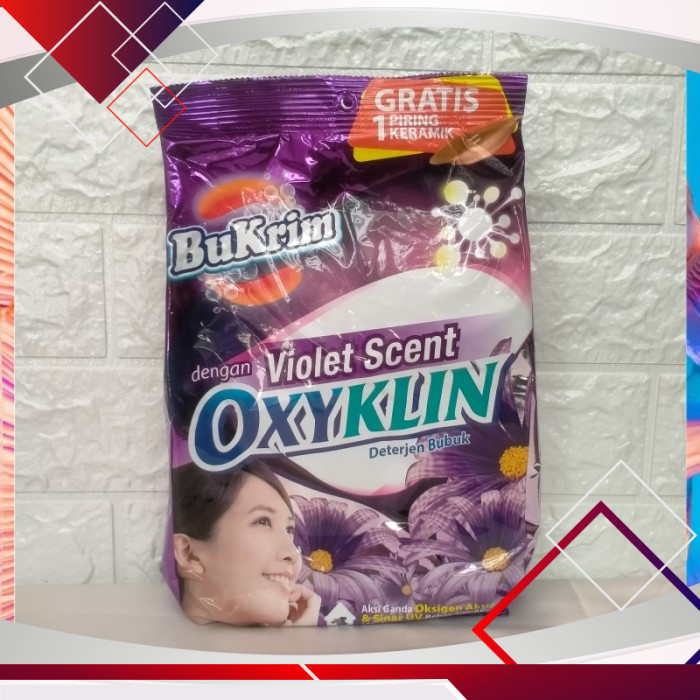 BuKrim Deterjen Violet Scent OxyKlin 725gr