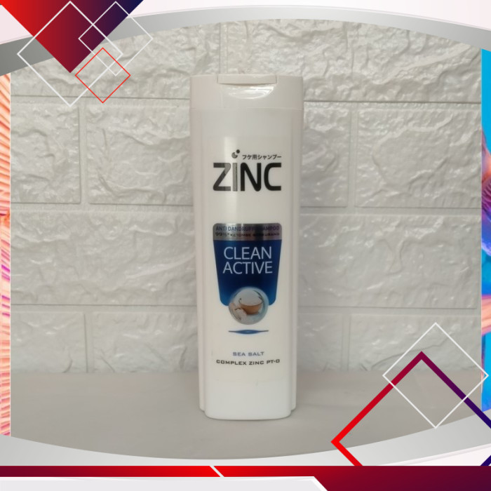 Zinc Shampoo Clean Active Sea Salt 340ml
