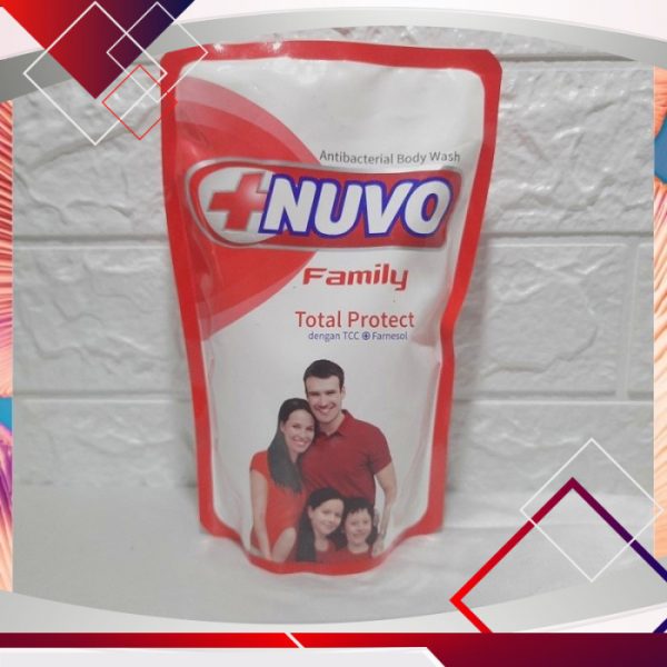 Nuvo Refill Body Wash Family Total Protect 450ml