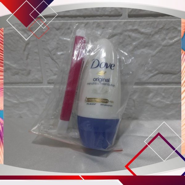 Dove Original Mosturising Cream + Pisau Cukur 40ml