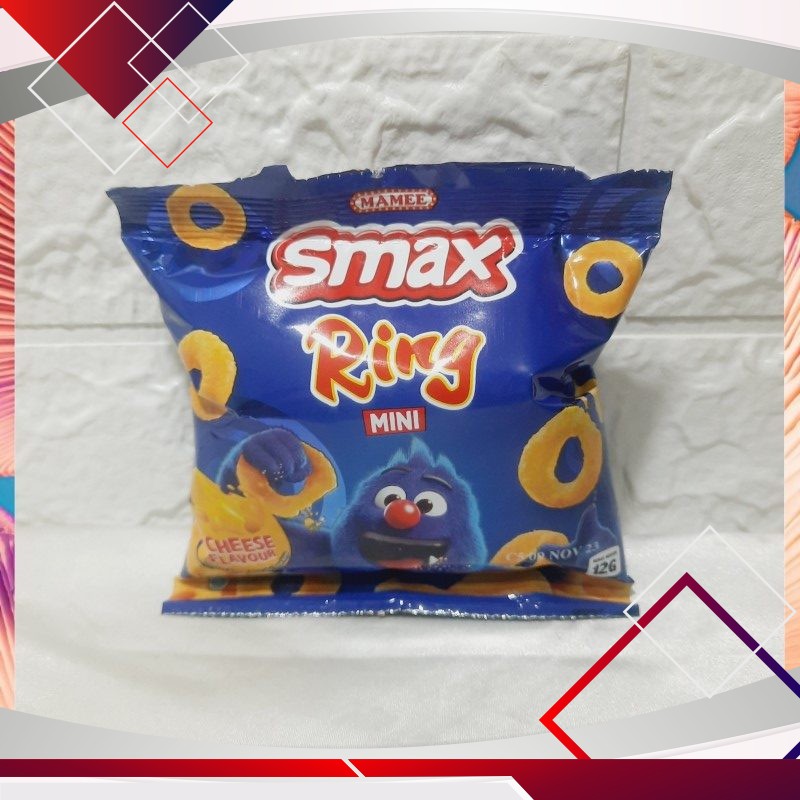 Smax Ring Mini Cheese Flavour 12gr .