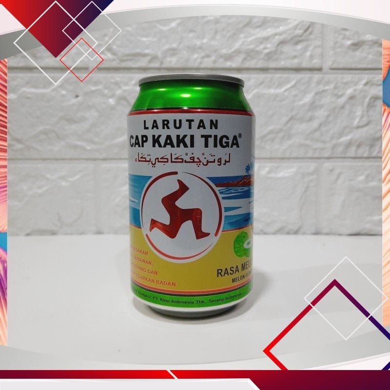 Larutan Cap Kaki Tiga Rasa Melon 320ml . Larutan Cap Kaki Tiga Rasa Melon 320ml .