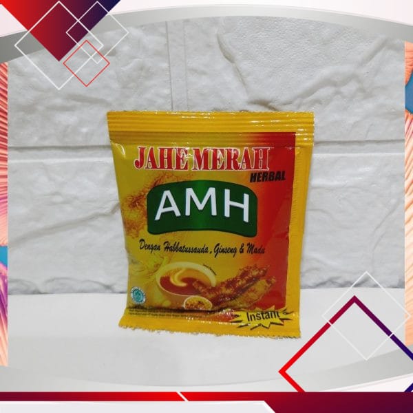 Jahe Merah AMH Instant 20gr .