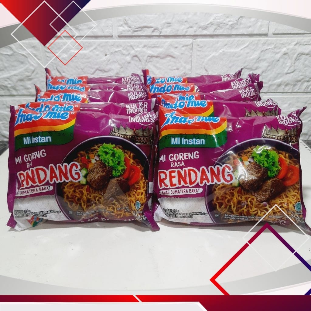 Indomie Mi Goreng Rasa Rendang 91gr Isi 10pcs . – Toko Sembako Murah ...