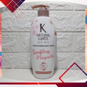 K Natural White Pump Body Wash Sparkling Magnolia 500ml "