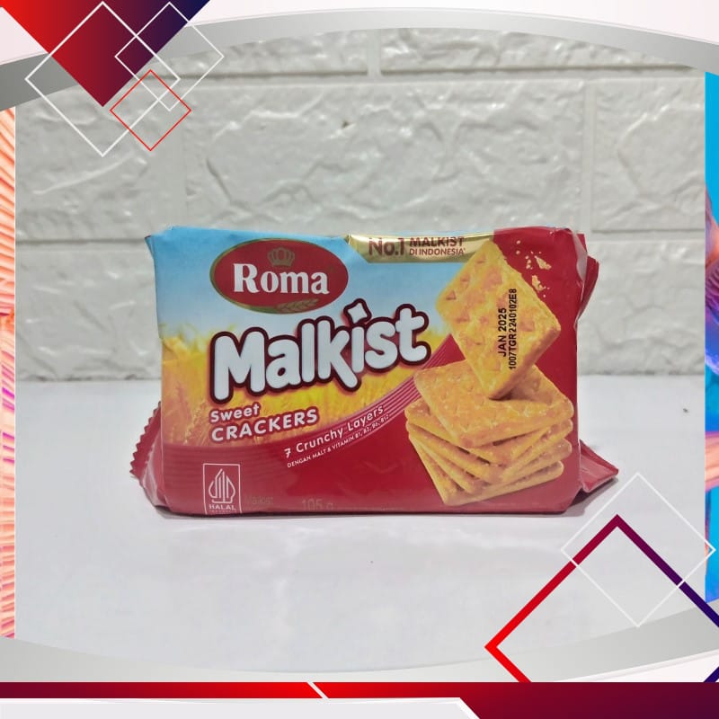 Roma Malkist Sweet Crackers 105gr .