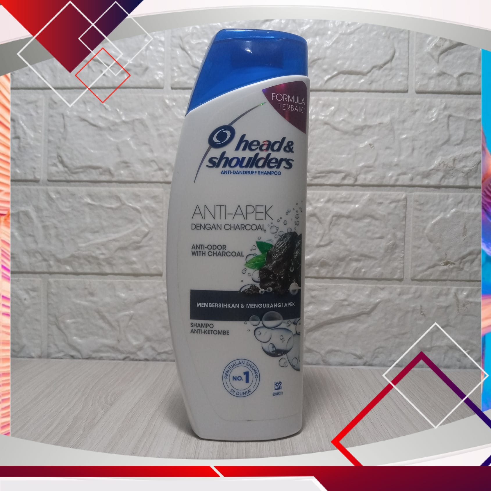 Head & Shoulders Shampoo Anti Apek Charcoal 300ml .