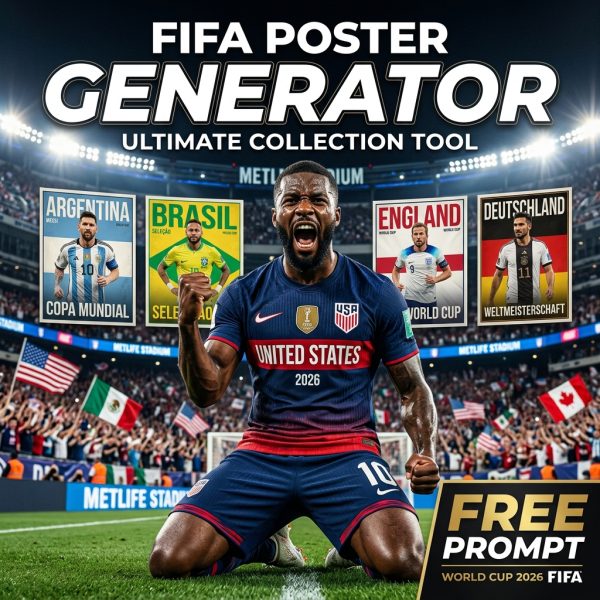 FIFA Poster Generator – Prompt AI Gratis untuk Poster FIFA World Cup 2026