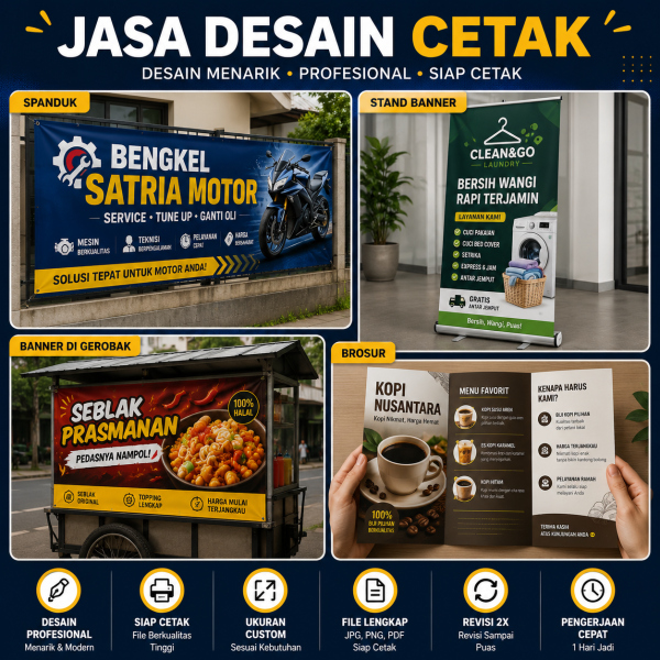 Jasa Desain Banner UMKM Profesional